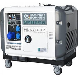 K&S 9300DE-ATSR Αθόρυβη Γεννήτρια Πετρελαίου Τριφασική 9.3KVA
