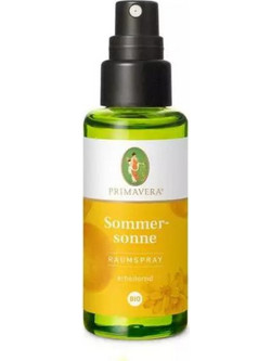 Βιολογικό Αρωματικό Σπρέυ Χώρου, Summer Sun 50ml, Vegan, Primavera 14096