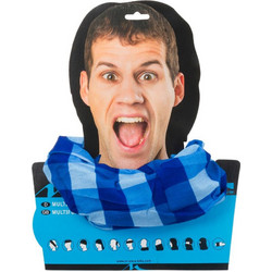 M-Wave 715173 Μπαντάνα Blue Squared