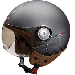 Beon B-110 Black / Grey Κράνος Μηχανής Jet 1000gr