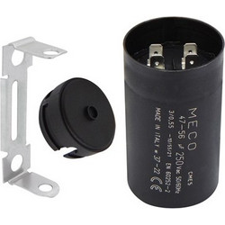 ΠΥΚΝΩΤΗΣ ΕΚΚΙΝΗΣΕΩΣ 80-100μF 250V MECO