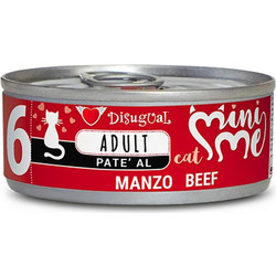 Disugual Mini Me Adult 6 Pate with Beef 85gr