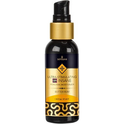 Sensuva Ultra Stimulating on Insane Butter Rum Moisturizer Λιπαντικό Gel Κόλπου & Πρωκτού 57ml