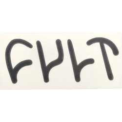 Cult Die-Cut Sticker (black)