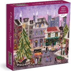 Puzzle Mudpuppy Joy Laforme Christmas Square 1000 Κομμάτια