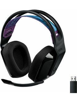 Logitech G535 Ασύρματο Gaming Headset Over Ear Black