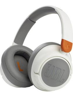 JBL JR460NC Ασύρματα Bluetooth Παιδικά Ακουστικά Over Ear Λευκά