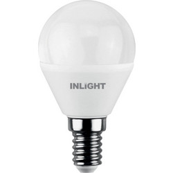 InLight E14 LED G45 8watt 3000K Θερμό Λευκό (7.14.08.14.1)