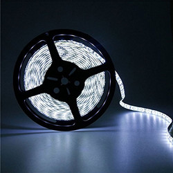 Led ταινία 5m 4.8W 12VDC ψυχρό λευκό φως IP20 μη στεγανή εύκαμπτη & αυτοκόλλητη - LS20-00100