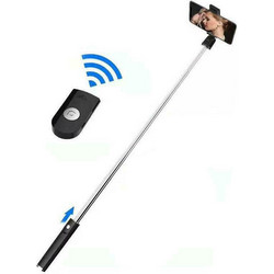 K09 Selfie Stick with Remote Control Black