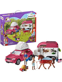 Schleich Horse Club Horse Adventure w. Car & Trailer 42535