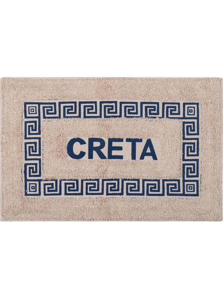 Πατάκι μαίανδρος Κρήτη (50cm x 80cm) μπλέ