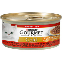 Purina Gourmet Gold Adult Mousse with Beef 85gr 12131624