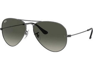 Ray-Ban RB3025 004/71 Γυαλιά Ηλίου Aviator Μεταλλικά Μαύρα με Μαύρο Polarized Φακό