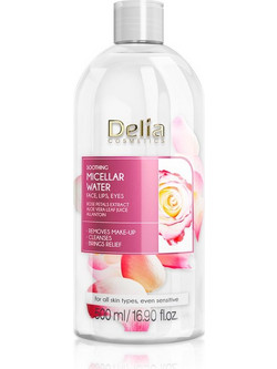 Delia Rose Petais Extract Micellar Water Ντεμακιγιάζ 500ml