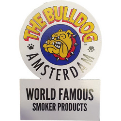 The Bulldog Amsterdam Χάρτινο Διακοσμητικό Λευκό - 9x13cm