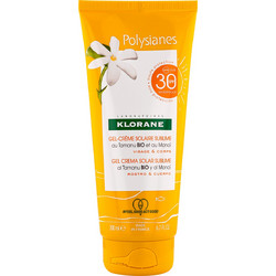 Klorane Polysianes Sublime Sun Αντηλιακό Gel Προσώπου & Σώματος Αντιγηραντικό SPF30 200ml