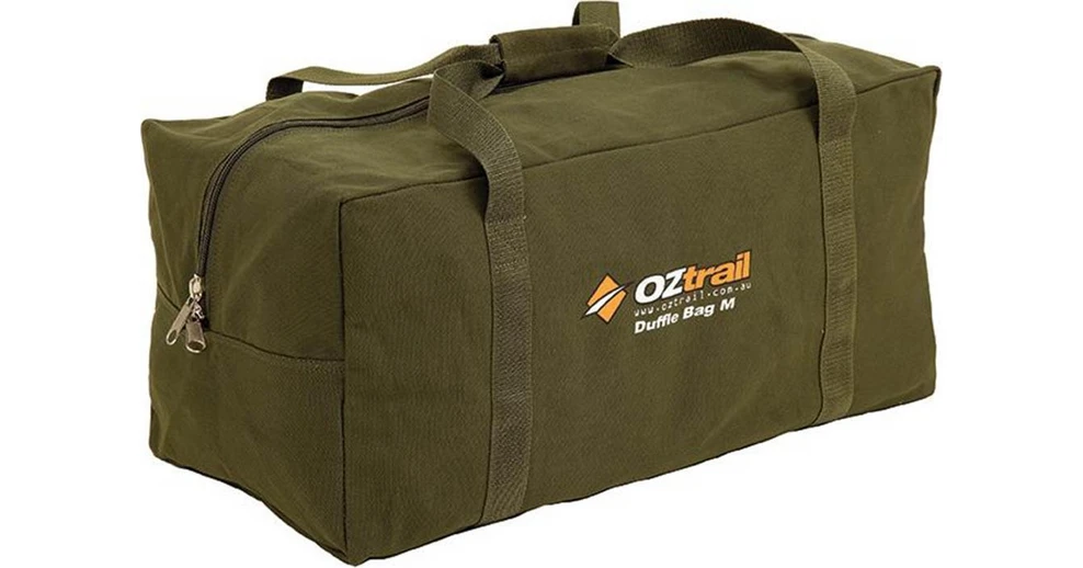 Oztrail Canvas Duffle Bag Medium Σακ Βουαγιάζ Χακί BestPrice.gr