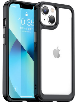 Hurtel Outer Space Back Cover Black (iPhone 14 Plus)
