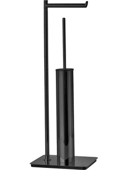 Καλόγερος χαρτοθήκη & Πιγκάλ 15x20x60cm Bronze Art 0150-MM-2L Black Mat