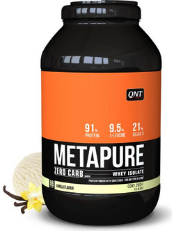 QNT Metapure Zero Carb Vanilla Πρωτεΐνη Ορού Γάλακτος Γράμμωσης 2kg