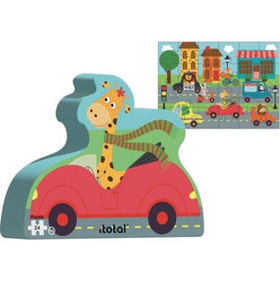 Παιδικό Puzzle iTotal Animals On Wheels 24 Κομμάτια