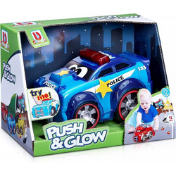 Bburago Junior Push & Glow Police Αυτοκίνητο 16/89004