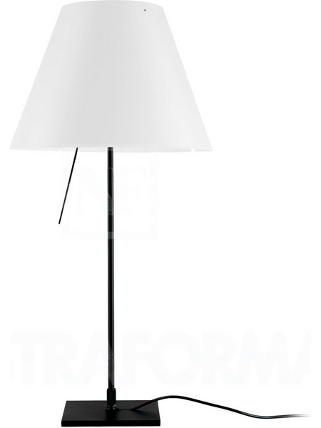 LUCEPLAN Luceplan Costanzina Black Επιτραπέζια Φωτιστικά Σαλονιού - Πορτατίφ - Με Καπέλο - Μαύρα (1D13=NP00017+9D1331437702)