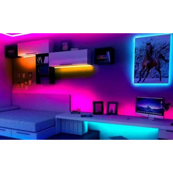 ΣΕΤ ΤΑΙΝΙΑΣ LED RGB 14.4W IP20 BLUETOOTH LS20-RGB