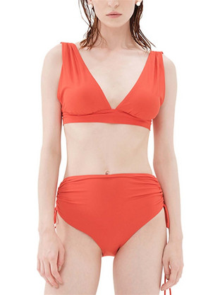Μαγιο Swimwear Bikini With Drawstrings 23360 13244-soulfulred