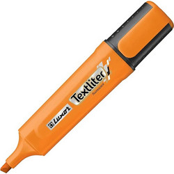 Μαρκαδόρος Υπογράμμισης 5mm Luxor Textliter Πορτοκαλί 4013 Groovy