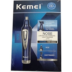 Kemei Trimmer Μηχανή Ανδρική Προσώπου Μύτης & Αυτιών KM-6665