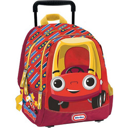 Graffiti Little Tikes Σχολική Τσάντα Τρόλεϊ Νηπιαγωγείου Κόκκινη 236261