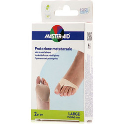 Master Aid Προστατευτικό Μεταταρσίου με Gel & Ύφασμα Large 2τμχ
