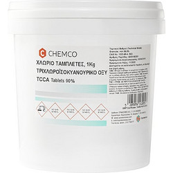 Chemco Trichloro Chlorine Tablets 1kg