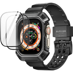 SUPCASE(R) Unicorn Beetle Pro: Θήκη & Tempered Glass για Apple Watch Ultra (49mm) - Black