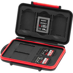 Caruba Multi Card Case MCC-9 for 4 SD and 3 XQD/CFexpress