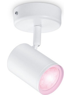 WiZ Imageo 1 Ρυθμιζόμενο Σποτ Λευκό 1x5W 22-65K RGB