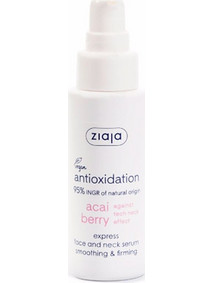 Ziaja Acai Berry Express Face & Neck Serum Προσώπου & Ντεκολτέ με Υαλουρονικό 50ml