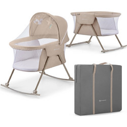 Kinderkraft Lovi Λίκνο με Στρώμα Μπεζ