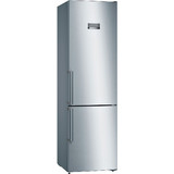 Bosch KGN397LEQ Ψυγειοκαταψύκτης 368lt Full No Frost Υ203xΠ60xΒ66cm Inox