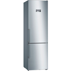 Bosch KGN397LEQ Ψυγειοκαταψύκτης 368lt Full No Frost Υ203xΠ60xΒ66cm Inox