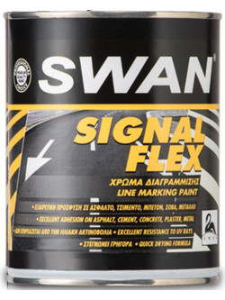 Swan Signal Flex Χρώμα Διαγράμμισεων Κίτρινο 0.75lt