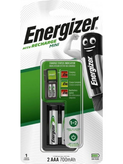 Energizer ACCU Recharge Mini + 2xAAA 700mAh