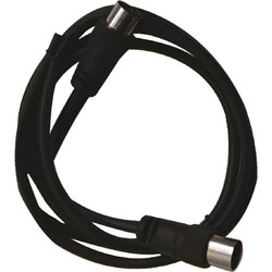 Eurolamp Καλώδιο Κεραίας Coax Male to Coax Female 3m Black 147-13129