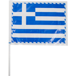 Πλαστικό σημαιάκι-καραμούζα Ελλάδος 1 τεμ