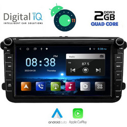 Digital IQ TPD 079_CPA Ηχοσύστημα Αυτοκινήτου με Οθόνη Αφής 8" USB Bluetooth & GPS