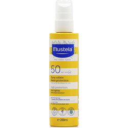 Mustela High Protection Παιδικό & Βρεφικό Αντηλιακό Spray Προσώπου & Σώματος SPF50+ 200ml