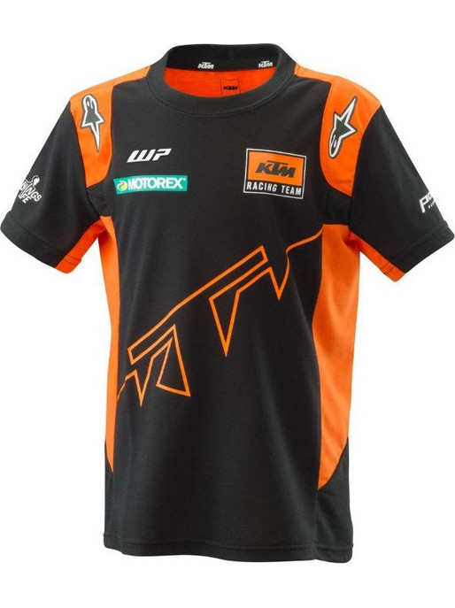 Μπλούζα Κοντομάνικη Παιδική KTM Casual Black