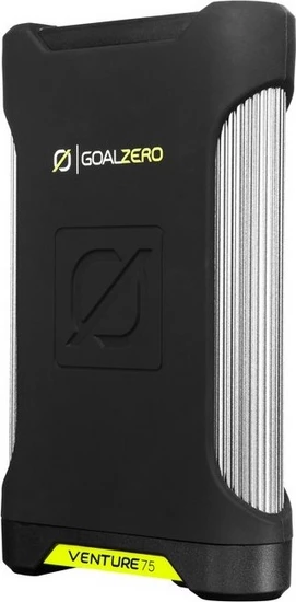 GoalZero Venture 75 Ηλιακό Power Bank 6400mAh 60W Black Grey | BestPrice.gr